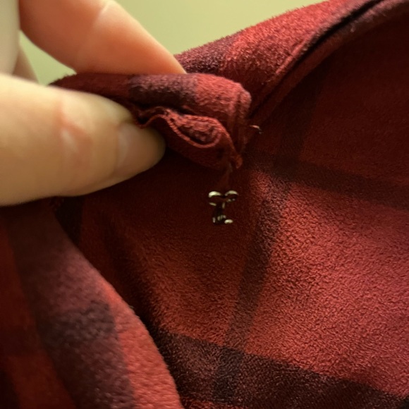 Torrid size 16 Red plaid dress - Picture 4 of 4